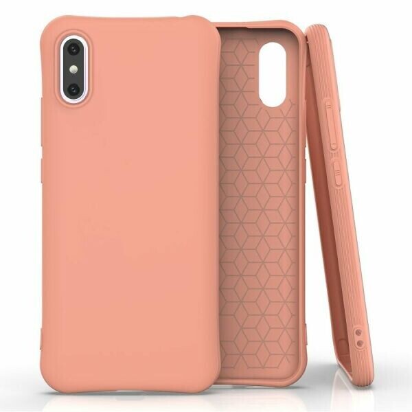 

Силиконовый (TPU) чехол Deexe Matte Case для Xiaomi Redmi 9A - Orange