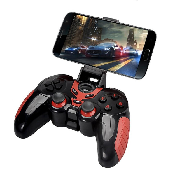 

Геймпад Nichosi СТК-7024X Bluetooth Gamepad Черный с красным