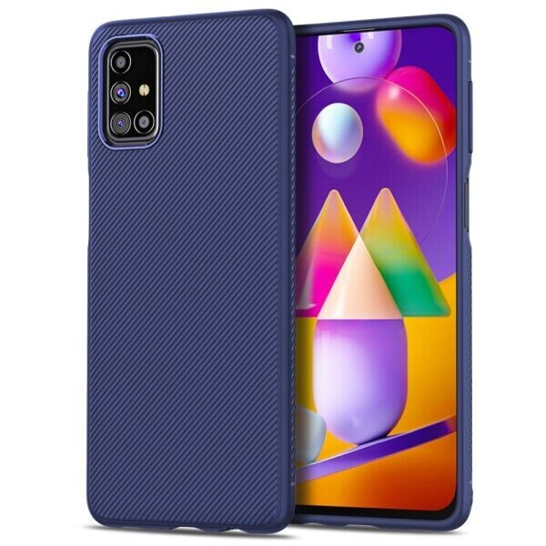 

Защитный чехол UniCase Twill Soft для Samsung Galaxy M31s (M317) - Blue