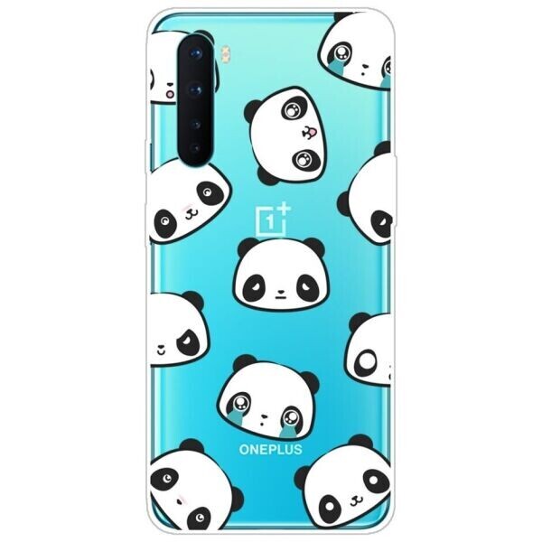 

Силиконовый (TPU) чехол Deexe Pretty Glossy для OnePlus Nord - Pandas