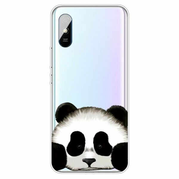 

Силиконовый (TPU) чехол Deexe Pretty Glossy для Xiaomi Redmi 9A - Panda