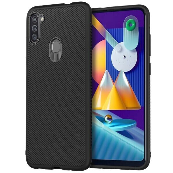 

Защитный чехол UniCase Twill Soft для Samsung Galaxy M11 (M115) - Black