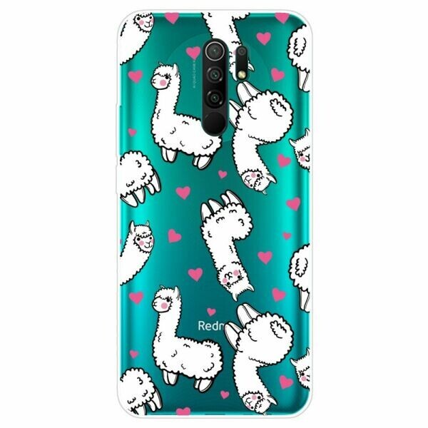 

Силиконовый (TPU) чехол Deexe Pretty Glossy для Xiaomi Redmi 9 - Alpaca