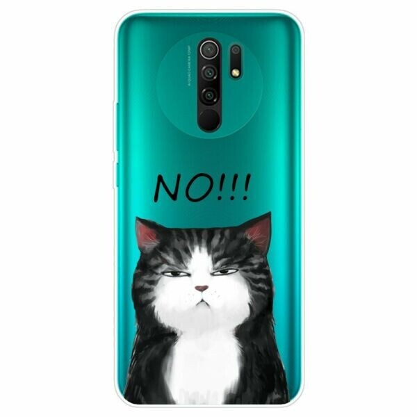 

Силиконовый (TPU) чехол Deexe Pretty Glossy для Xiaomi Redmi 9 - Cat