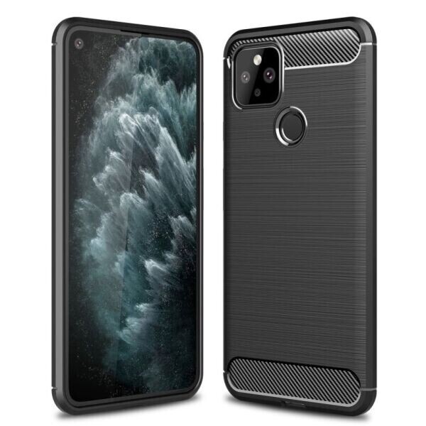 

Защитный чехол UniCase Carbon для Google Pixel 5 - Black