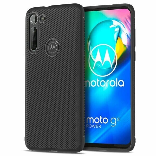 

Защитный чехол UniCase Twill Soft для Motorola Moto G8 Power - Black
