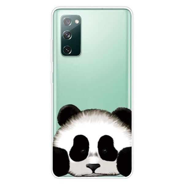 

Силиконовый (TPU) чехол Deexe Pretty Glossy для Samsung Galaxy S20 FE (G780) - Panda