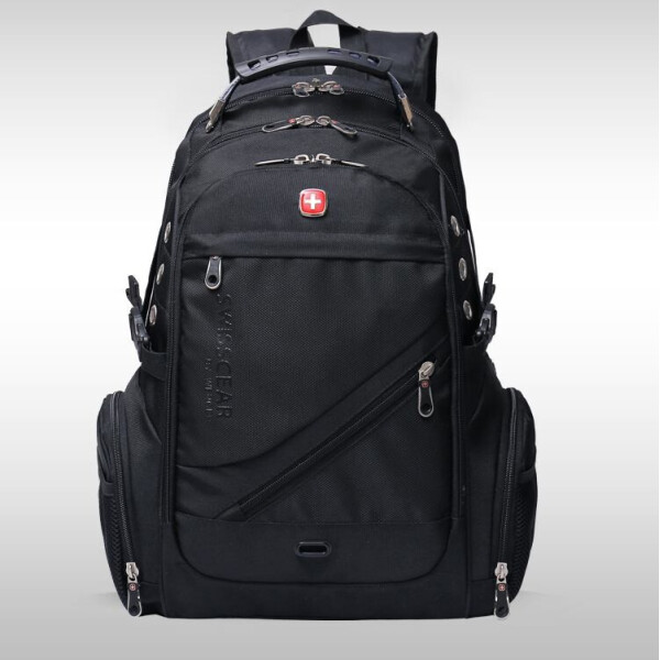 

Рюкзак SwissGear черный + дождевик