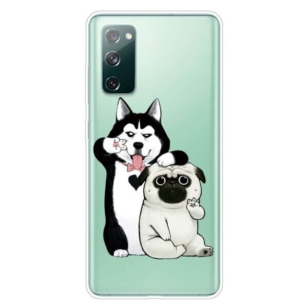 

Силиконовый (TPU) чехол Deexe Pretty Glossy для Samsung Galaxy S20 FE (G780) - Lovely Dog