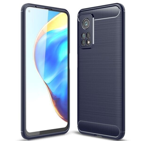 

Защитный чехол UniCase Carbon для Xiaomi Mi 10T / Mi 10T Pro - Blue