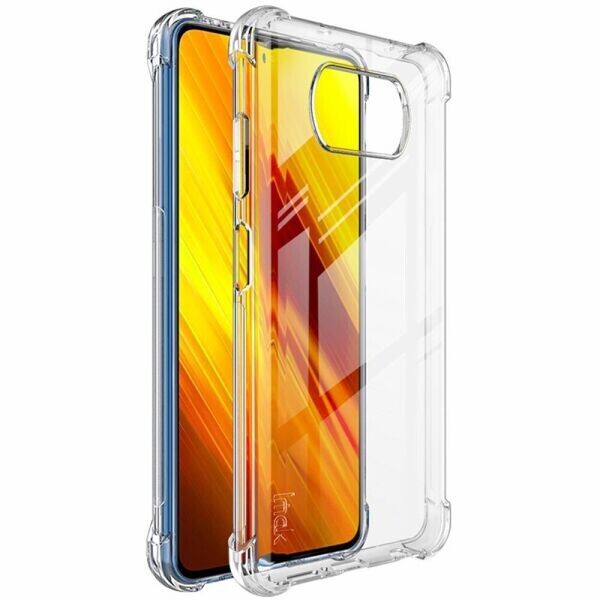 

Защитный чехол IMAK Airbag MAX Case для Xiaomi Poco X3 - Transparent