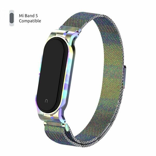 

Ремешок ArmorStandart Milanese Magnetic для Xiaomi Mi Band 5 - Rainbow