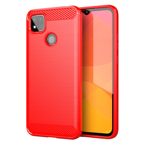 

Защитный чехол UniCase Carbon для Xiaomi Redmi 9C - Red