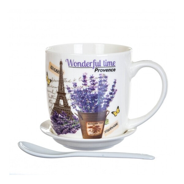 

Чашка Elso "Париж с лавандой" 300 мл. *рандомный выбор дизайна1 (8201-028)