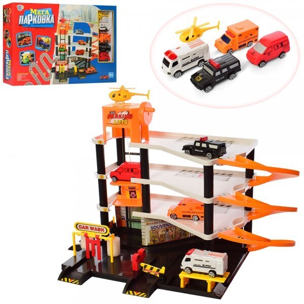 

Гараж LIMO TOY 0846, 4 этажа