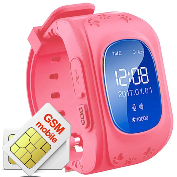 

Детские Умные Часы Smart Baby Watch с GPS Q50-1 Розовый
