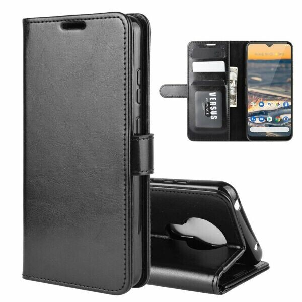

Чехол-книжка Deexe Wallet Style для Nokia 5.3 - Black