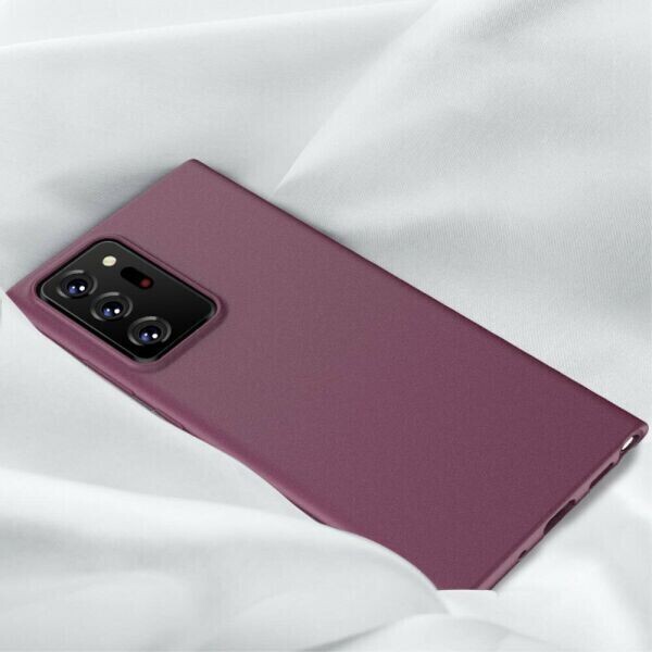 

Силиконовый чехол X-LEVEL Matte для Samsung Galaxy Note 20 Ultra (N985) - Wine Red