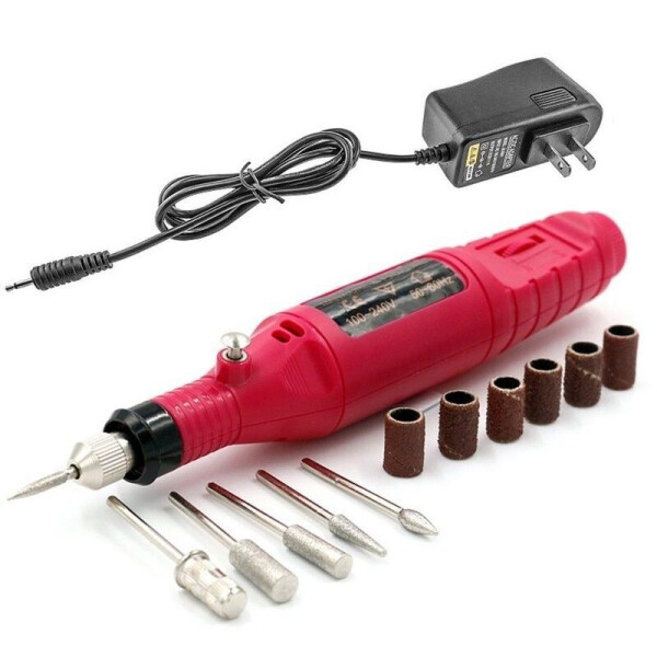 

Портативный фрезер-ручка для маникюра ZS 100 20000 об/мин. pink мини фрезер Nail Dryer DM-100