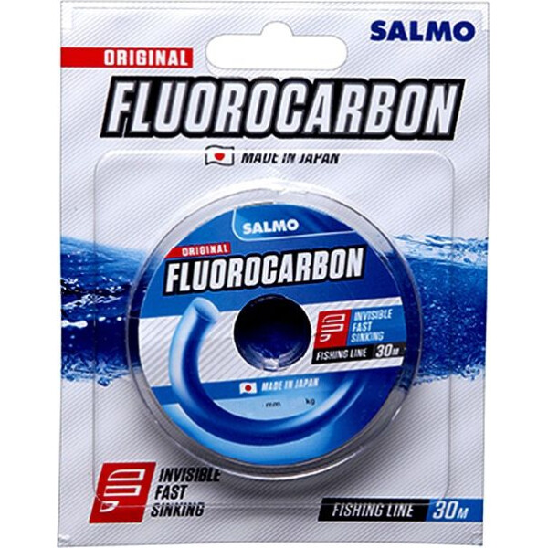 

Жилка монофильная Salmo FLUOROCARBON 0,08 / 30м (инд.уп/ *10) (4508-008)