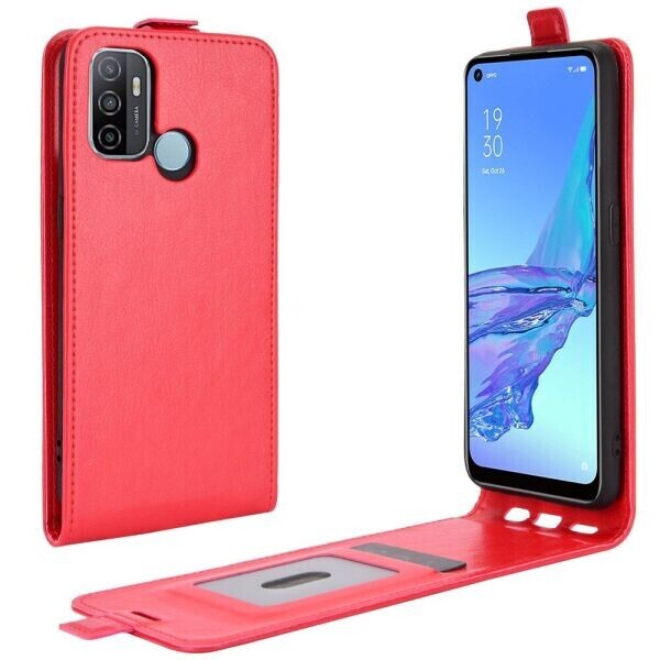 

Чехол Deexe Flip Case для OPPO A53 - Red