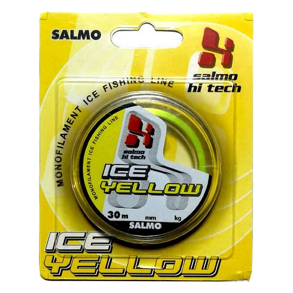 

Жилка монофильная зимова SALMO HI-TECH ICE YELLOW 0,22 / 30м (4942-022)