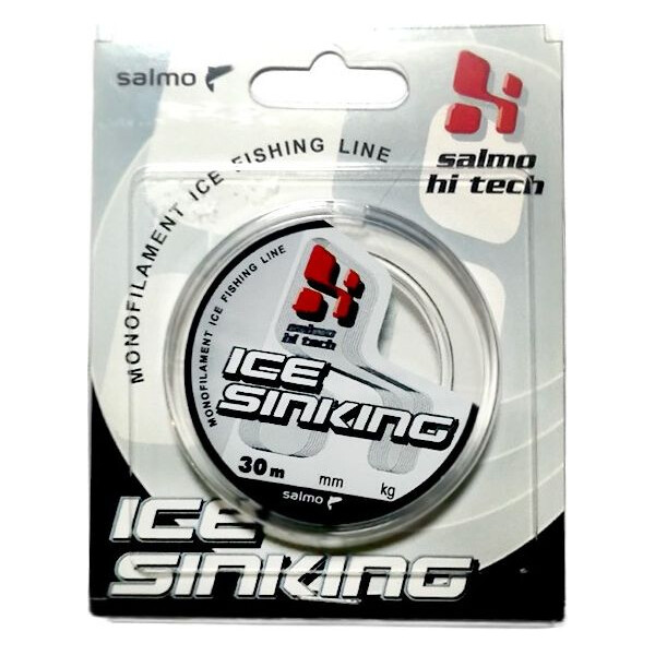 

Жилка монофильная зимова Salmo HI-TECH ICE SINKING 0,22 / 30м (4505-022)