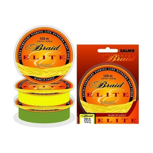 

Шнур Salmo Elite Braid YELLOW 91 m (4807-050)