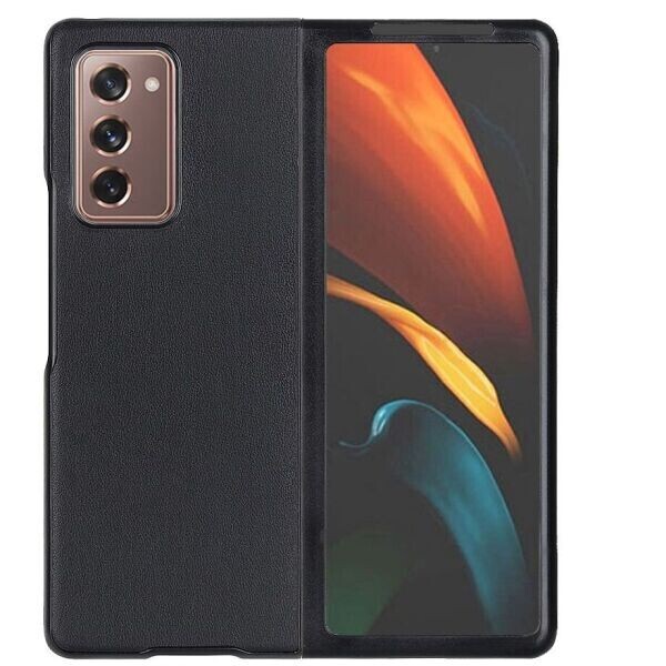 

Защитный чехол Deexe Leather Case для Samsung Galaxy Z Fold 2 - Black