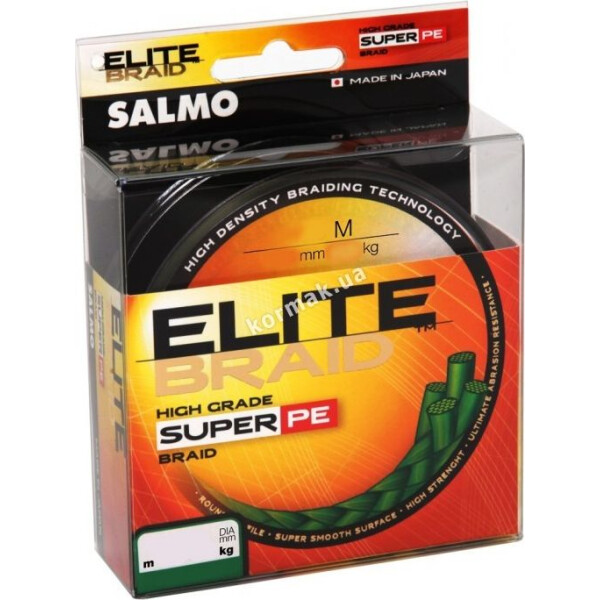 

Шнур Salmo Elite Braid YELLOW 91 m (4807-033)