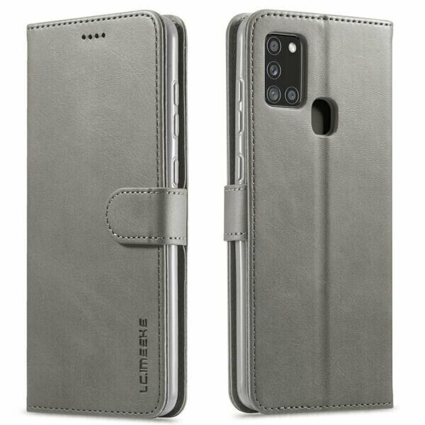 

Чехол LC.IMEEKE Wallet Case для Samsung Galaxy A21s (A217) - Grey