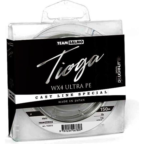 

Жилка Team Salmo TIOGA SILVER GREY WX4 UltraPE 150/0,191(#1,2) (TS5015-019)