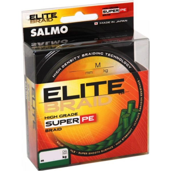 

Жилка плетеная Salmo ELITE BRAID Green 125/011 (инд.уп/ *5) (4814-011)