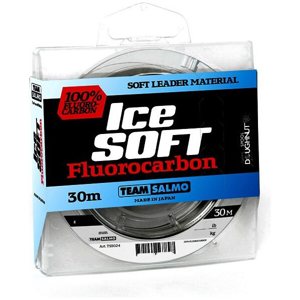 

Жилка монофильная TS ICE SOFT FLUOROCARBON 0,28 / 30m (инд.уп/ *12) (TS5024-028)