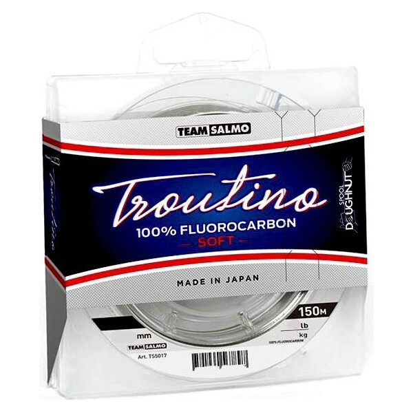 

Жилка монофильная Team Salmo Fluorocarbon TROUTINO SOFT 150/028 (TS5017-028)