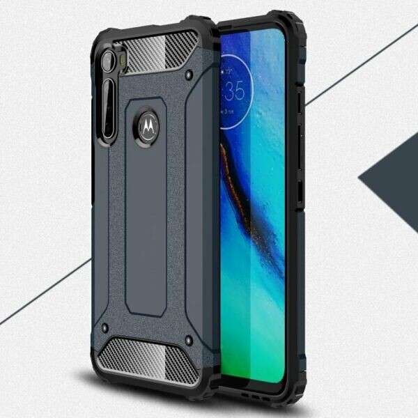 

Защитный чехол UniCase Rugged Guard для Motorola One Fusion Plus - Dark Blue