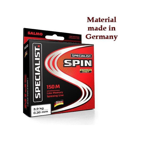 

Жилка монофильная Salmo SPECIALIST SPIN 150/022 (инд.уп/ *5) (4605-022)