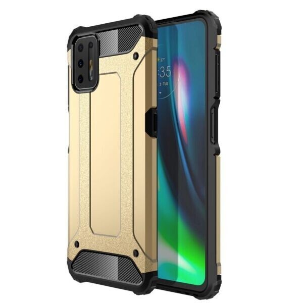 

Защитный чехол UniCase Rugged Guard для Motorola Moto G9 Plus - Gold