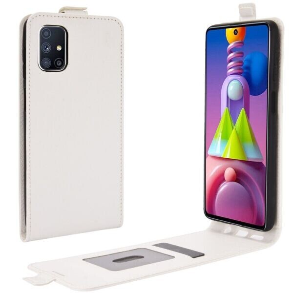 

Чехол Deexe Flip Case для Samsung Galaxy M51 (M515) - White