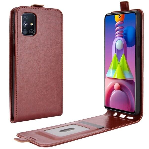 

Чехол Deexe Flip Case для Samsung Galaxy M51 (M515) - Brown
