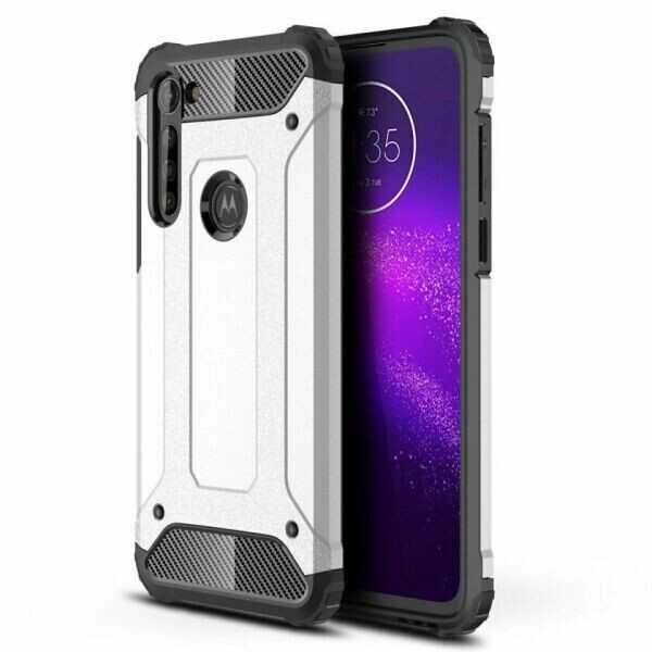 

Защитный чехол UniCase Rugged Guard для Motorola Moto G8 Power - Silver