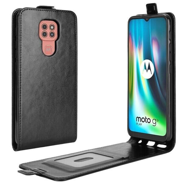 

Чехол Deexe Flip Case для Motorola Moto G9 Play / Moto E7 Plus - Black