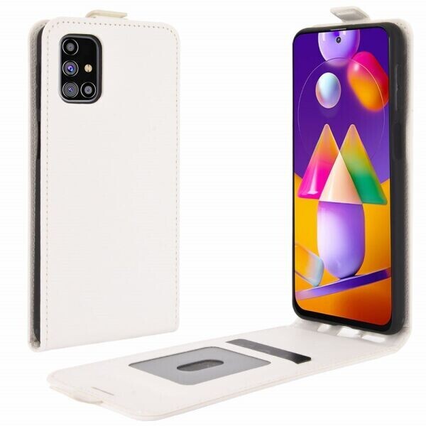 

Чехол Deexe Flip Case для Samsung Galaxy M31s (M317) - White