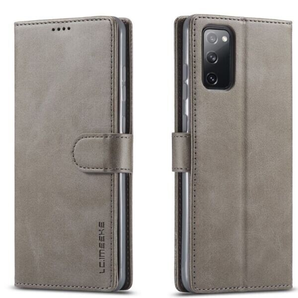 

Чехол LC.IMEEKE Wallet Case для Samsung Galaxy S20 FE (G780) - Grey