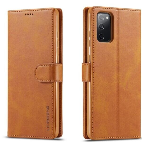 

Чехол LC.IMEEKE Wallet Case для Samsung Galaxy S20 FE (G780) - Brown