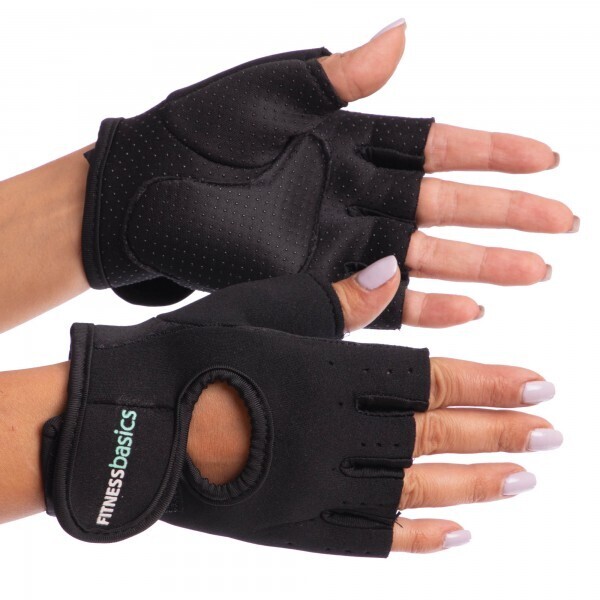 

Перчатки для фитнеca FITNESS BASICS BC-893 р-р S,черный