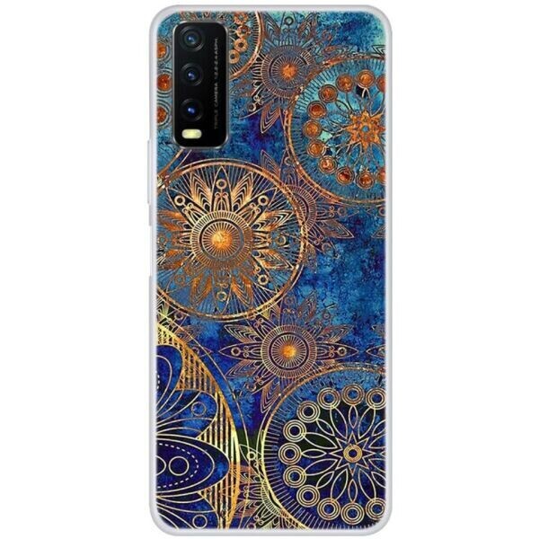 

Силиконовый (TPU) чехол Deexe Life Style для VIVO Y20 - Special Flower