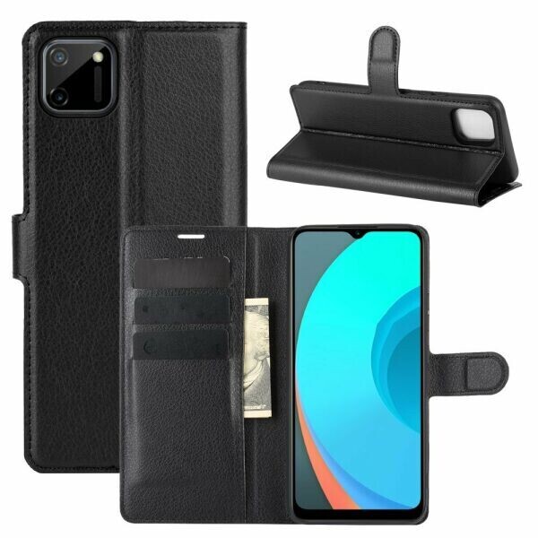 

Чехол-книжка Deexe Book Type для Realme C11 - Black