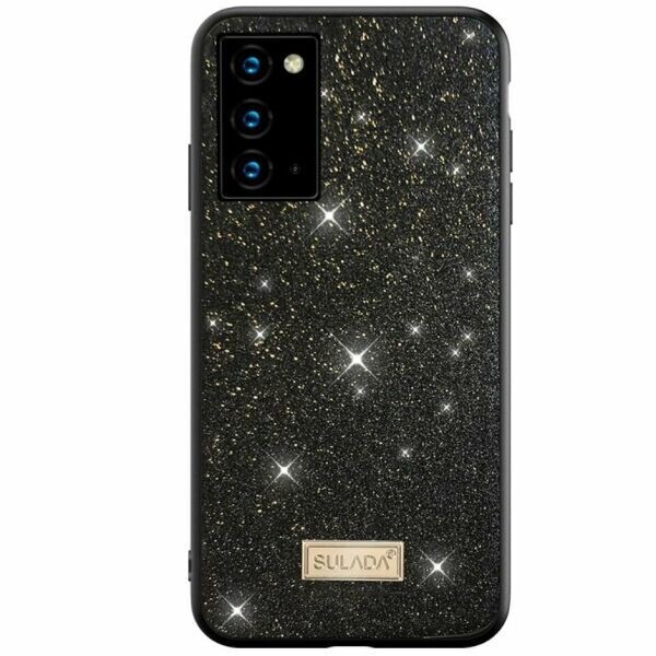 

Защитный чехол SULADA Glitter Leather для Samsung Galaxy Note 20 (N980) - Black