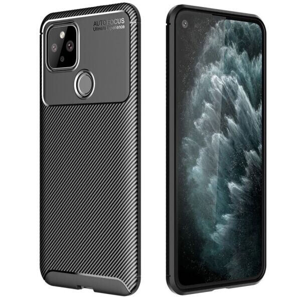 

Защитный чехол Deexe Fusion для Google Pixel 5 - Black